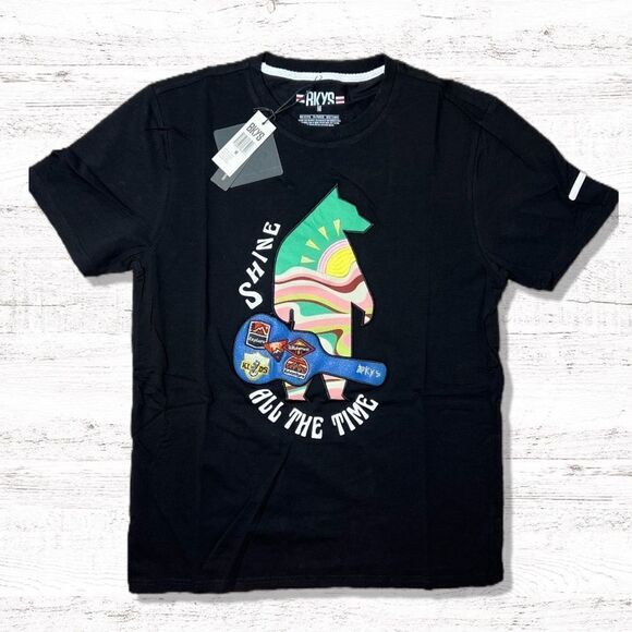BKYS Shine all the time graphic tee Size Medium - Picture 1 of 6